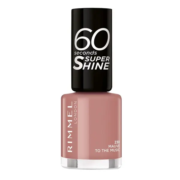 Rimmel Lak na nehty 60 Seconds Super Shine 8 ml 230 Mauve to the Music