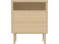 Komoda Cana, v. 91,5 cm, více variant - Bolia Varianta: bílý olejovaný dub