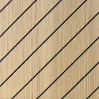 Frézovaný panel Quadro Diagonal dub 40x40 cm MDF