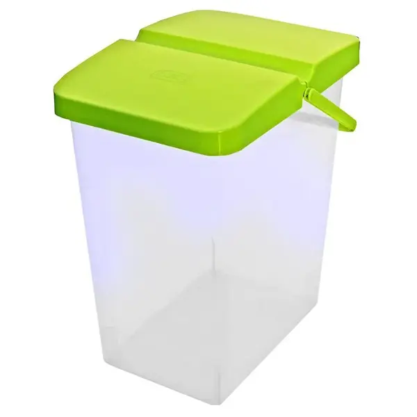 Box na prací prášek 25l zelený