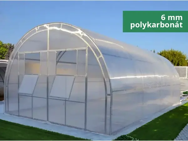 Polykarbonátový skleník LEGI MELON 4 x 4 x 2,7 m, 6 mm GA179946-6MM