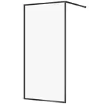 Sprchová zástěna WALK-IN Larga 100x200 černý profil