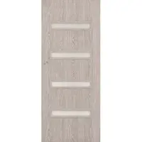 Posuvné dveře Verona 4*4 80P dub stříbrný