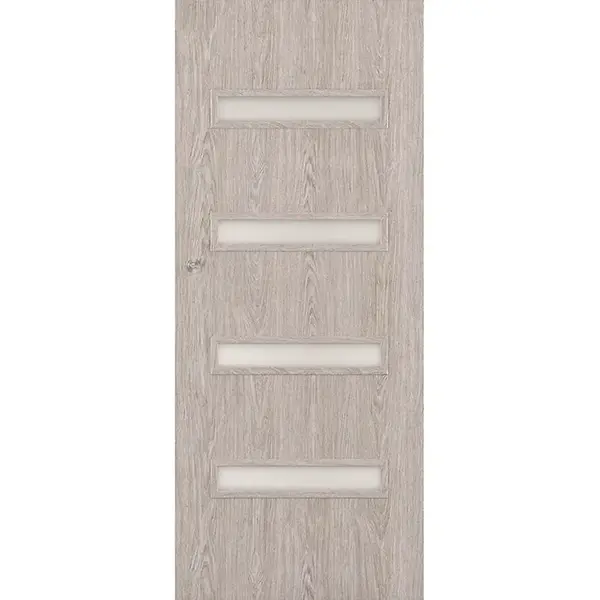 Posuvné dveře Verona 4*4 80P dub stříbrný