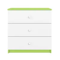 Dětská komoda Babydreams zelená