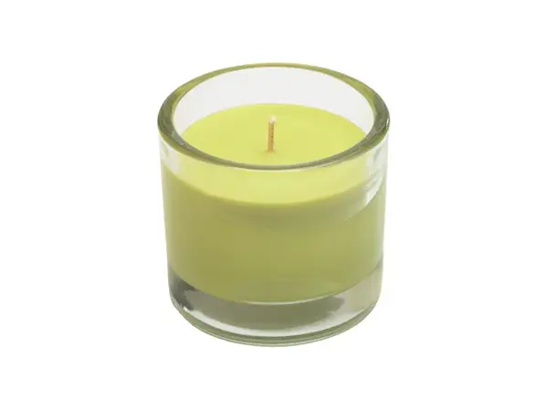 Sviečka v skle MINNESOTA LIGHT GREEN 9 cm svetlo zelená