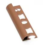 Lišta ukončovací "oblá" Profil-EU, PVC, dĺžka 250 cm, výška hrany 10 mm, L1025019