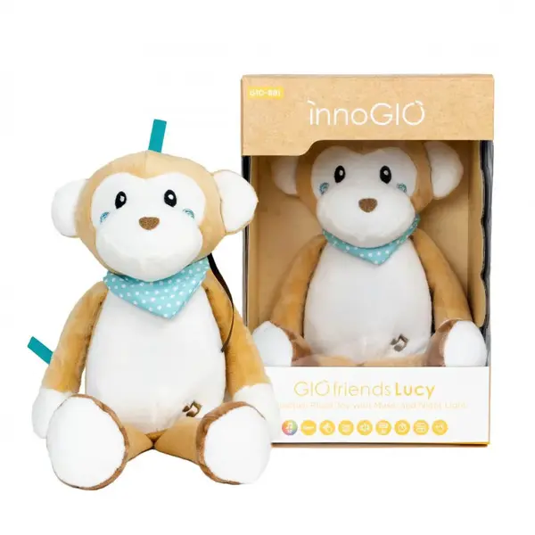 innoGIO interaktívna plyšová hračka s melódiami a svetlom GIOfriends Lucy