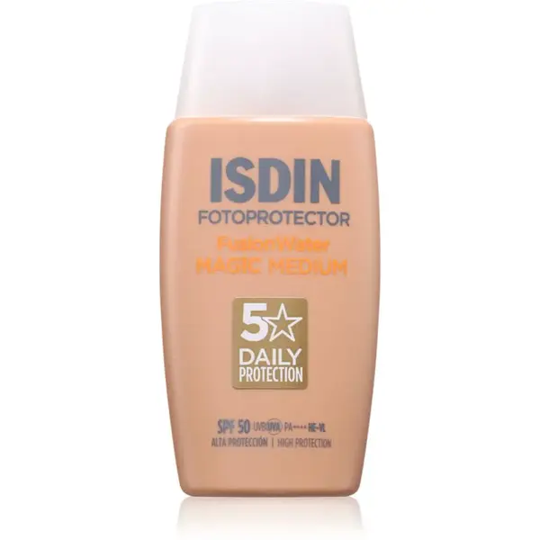 ISDIN Fotoprotector FusionWater Magic Medium SPF50 lehký tónovací fluid SPF 50 50 ml