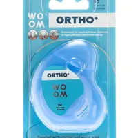 WOOM ORTHO+ ortodontická zubní nit 50 ks