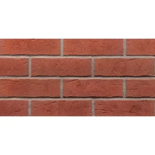 Fasádny Pásik Klinker Klinker červená 7,1x24 cm reliéfna BENGALISU