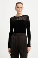 Zamatová blúzka Guess ROWENA