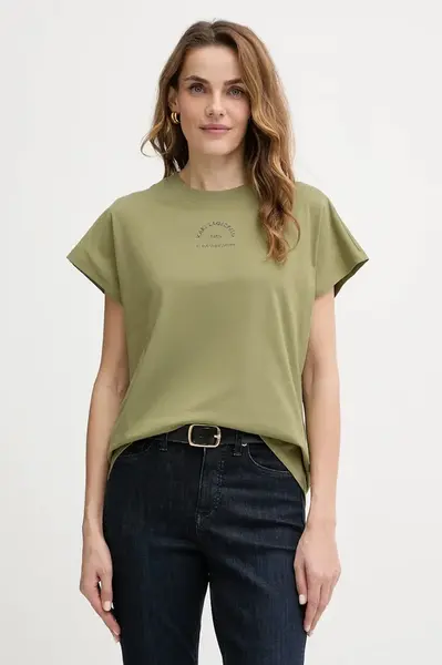 Bavlnené tričko Karl Lagerfeld