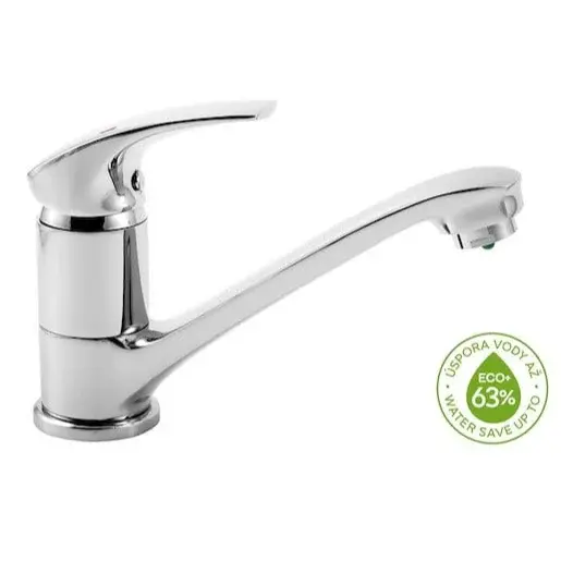 Drezová batéria Novaservis Metalia ECO+ s otočným ramienkom chróm 57096,0E