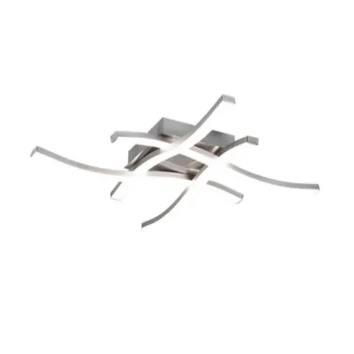 Reality Route led stropné osvetlenie nikel r62474407 RER62474407