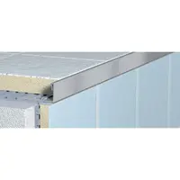 Lišta ukončovací "L" Havos lesk, nerez, dĺžka 300 cm, výška hrany 8 mm, NRZ8300