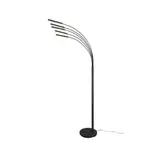Reality Reed led stojaca lampa čierna r41031532 RER41031532