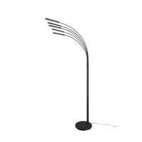 LED stojaca lampa Reality Reed čierna R41031532