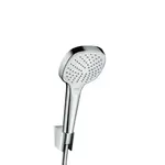 Hansgrohe Croma Select sprchová hlavica s hadicou biela/chróm 26425400