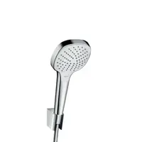 Hansgrohe Croma Select sprchová hlavica s hadicou biela/chróm 26425400