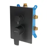 Novaservis Metalia 58 sprchová a vaňová batéria vrátane podomietkového telesa čierna box58051rx,5 BOX58051RX.5