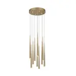 Závesné svetlo Trio Select Cala zlatá 354831079