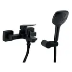 Vaňová batéria Novaservis Nobless Ego s vaňovým setom 150 mm čierna matná 43020,5