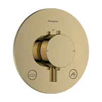 Hansgrohe Ecostat Comfort S sprchová a vaňová batéria bez podomietkového telesa leštený vzhľad zlata 33718990