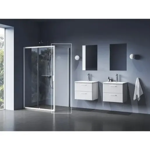 Ravak Blix II bočná zástena k sprchovacím dverám 90x90 cm 9BM70E00Z1