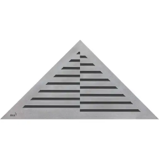 Rošt Alca 39 cm nerez mat zebra TIME