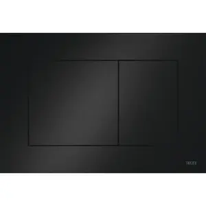 Tece TECEnow ovládacie tlačidlo z plastu v čiernej lesklej farbe 9240403 9.240.403