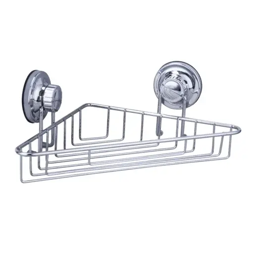 Rohová polička Multi Ecoloc chróm ECO34