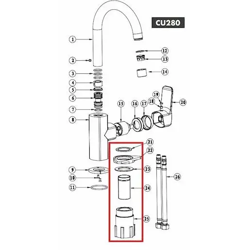 Upevňovacie set Optima NDCU280UPEVNENI