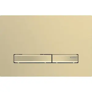 Geberit Sigma50 ovládacie tlačidlo mosadz mosadz 115.672.QF.2