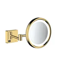 Hansgrohe AddStoris kozmetické zrkadielko sklopné vo farebnom prevedení lešteného zlata 41790990