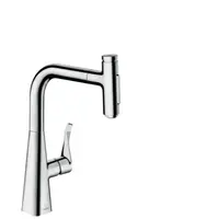 Hansgrohe Metris drezová batéria s vyťahovacou spŕškou, 2 prúdy chróm 73822000