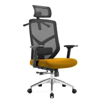 Kancelářské židle Angel Rosa hořčice