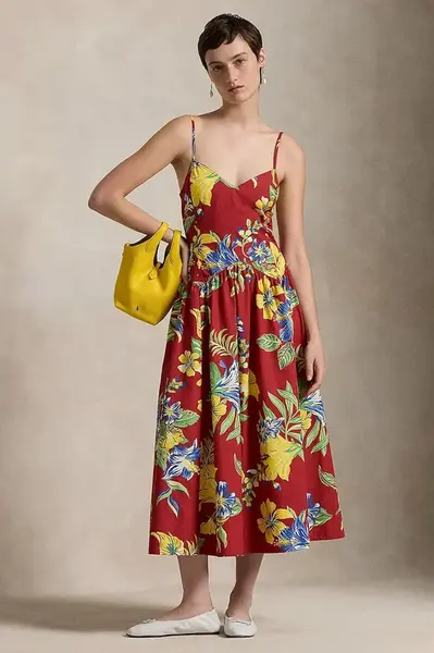 Bavlněné šaty Polo Ralph Lauren