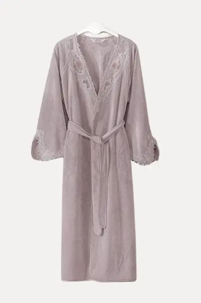 Soft Cotton Dámsky elegantný župan DESTAN v darčekovom balení