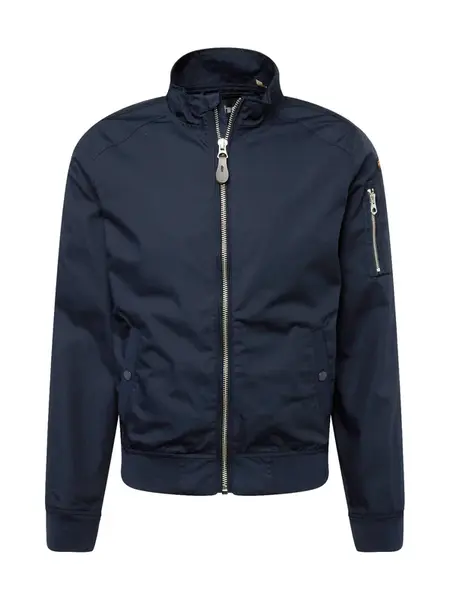 Schott NYC Prechodná bunda  tmavomodrá / oranžová / čierna