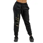 Dámské volné tepláky Nebbia INTENSE Signature 846 Black/Gold S
