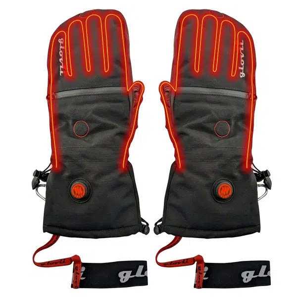 Vyhřívané palčáky 2v1 Glovii GS21 2x2100 mAh černá XL
