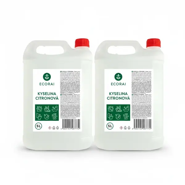 Ecorai Kyselina citronová roztok kanystr 2 x 5 l (10 l)