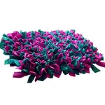 Čmuchacíkoberečky.cz® Čmuchací kobereček extra hustý FIALOVO-TYRKYSOVÝ 419/45X2