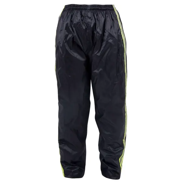 Pláštěnkové moto kalhoty W-TEC Rainy černo-žlutá XS