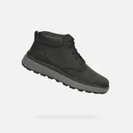 Černé pánské kotníkové boty Geox Granito + Grip