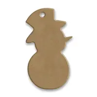 Dřevěný výřez Aladine Gomille - Sněhulák