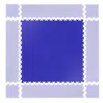 Puzzle zátěžová podložka inSPORTline Simple modrá
