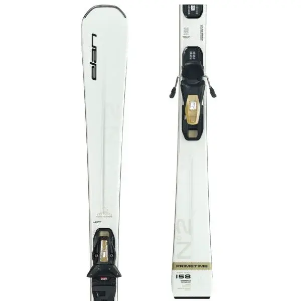 Elan PRIMETIME N&deg;2 W SX + EL 9.0 Dámské sjezdové lyže, bílá, velikost