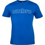 Umbro LINEAR LOGO GRAPHIC TEE Pánské triko, modrá, velikost